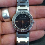 『安い時計の電池交換尼崎園田BVLGARI solotempo ブルガリ時計の電池交換』の画像