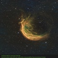 (1340+2000mm) The Banana Nebula In Cassiopeia (SH2-188)