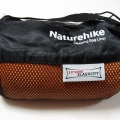 NANGAのシュラフカバー、NatureHikeのシュラフインナー