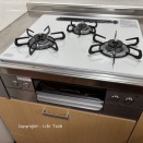 パロマ PD-KN42WV-60-1R　最新コンロに大変身