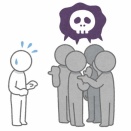 部長が私におはようと言ったのを本に夢中になってた私は聞き取れず返事をしなかったら「意図的な無視」と捉えられいじめの的に