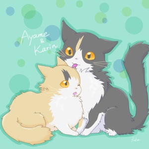 イラスト置き場 猫 ポケモンなど あやめとかりんと我が家の日常
