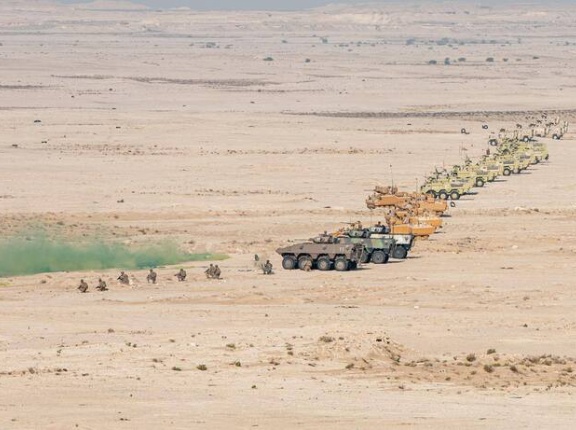 カタールの砂漠地帯でフランス陸軍第35歩兵連隊が多国籍演習「Ferocious Falcon」に参加！