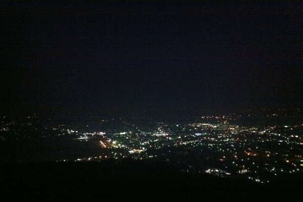 夜景 蔵王山 仮 Blog