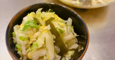 【シニアの暮らし】おうち白菜浅漬け美味しいよ😋今日は地味ごはん。。