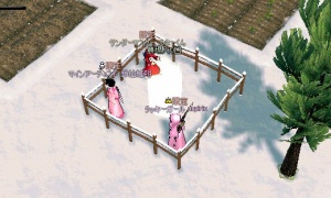 フェンスの置き方によって閉じ込められる場合がある