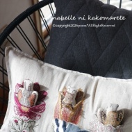 【北欧インテリア】春らしい雰囲気にまとめて！手作りウィングも上々の出来♪ミモザのあの子が新発売♪♪