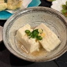 今期最後の？温泉湯豆腐と天ぷらの夜ごはん