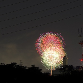 高槻から見えたなにわ淀川花火大会の花火。ちゃんと撮れました2026