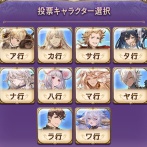 【グラブル】12周年記念スキン投票が11/12 4:59まで開催中！記念の新スキンを得るのは一体どのキャラに…！？