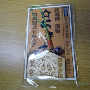 らき☆すた 絵馬ストラップ　当選品 らき☆すた絵馬ストラップ（こなた）をゲットしてきました。＠みゆき