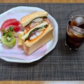 やっと８月の日々ごはん・・・トルコ風鯖サンドイッチ♪・・♪