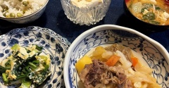 父の四十九日＆エンドウ豆ごはん