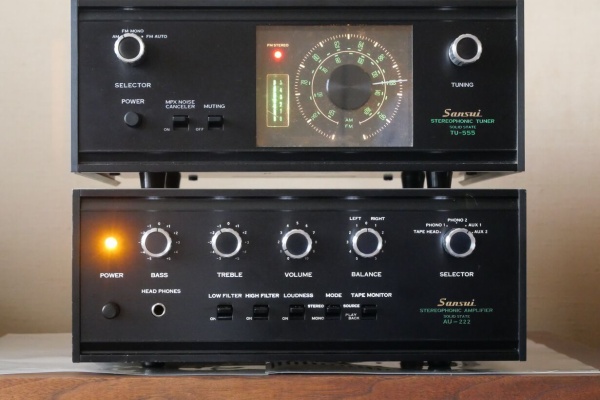 フルレストア完全整備済！完動超美品！山水高級プリメインアンプAU-a607