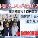 国民民主党と参政党の躍進が見えてきた！福井県参議院議員選挙2025【統括】
