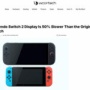 【悲報】スイッチ2の液晶ディスプレイ、スイッチ1より応答速度が遅いことが判明！動きが早いと常に残像が発生してしまう