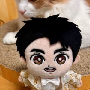 こひろみくん（郷ひろみさんのぬいぐるみ）の服作り⑦ : 猫だらけ