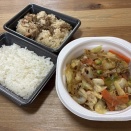★昔からザ・2日酔いのときは“ほっともっとの肉野菜炒めを食べれば治る”と信じて生きてきたけれど…いまだに枝豆がちょっぴり入っていることの答えはわからないままで★