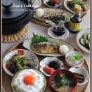 メレンゲＴＫＧ、豚肉と茄子のオイスター炒め、朝昼兼用昼ごはん♪