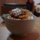 牛タンめんち丼