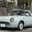 日産フィガロって今でもたまに見かけるもんな