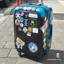 お気に入りのキャリーの車輪がひとつ壊れた！さぁ？どうする！