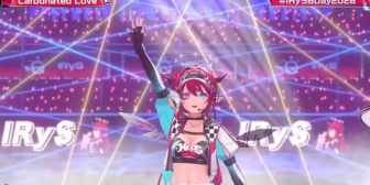【ホロEN】IRyS、生誕3Dライブで新衣装披露『めっちゃレースクイーン味あるなぁ』『健康的なセクシーさええな』『IRySといえばユーロビートってくらい定着したな』