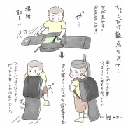 三男のランドセルレポ