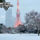 東京雪景色//日経225先物は56500円(/・ω・)/