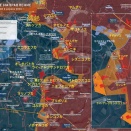 スラビャンスク方面4月6日の状況　ロシア軍がクリバヤ・ルカ～カレニキ線で進軍