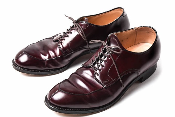 エ*フ様 ALDEN 54321 9.5 Vチップ コードバン オールデン #8 オールデン Vチップ コードバン ダークバーガンディ （ALDEN 54321