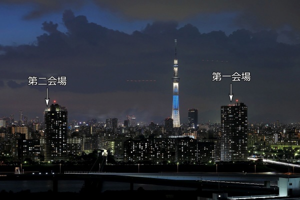 東京スカイツリー定点観測所 隅田川花火大会