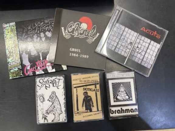 【日本人パンク/CD/カセットテープ】日本脳炎 「 狂い咲きサタデーナイト」他まとめて入荷いたしました！