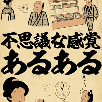 不思議な感覚あるあるでござる