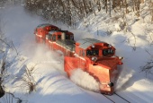 『2023/1/8運転 宗谷本線排雪列車（上り）』の画像