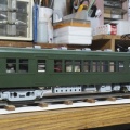 0番三線式、近鉄擬きの電車の製作(ほぼ完成)