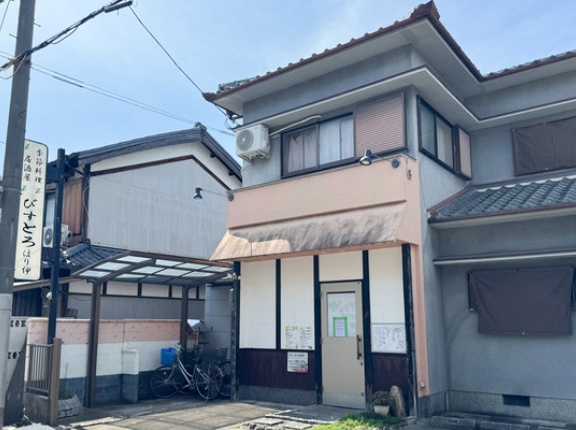 上本町の「びすとろほり伊」が閉店してる