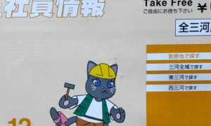 レアス、求人誌の表紙を飾ってしまう…