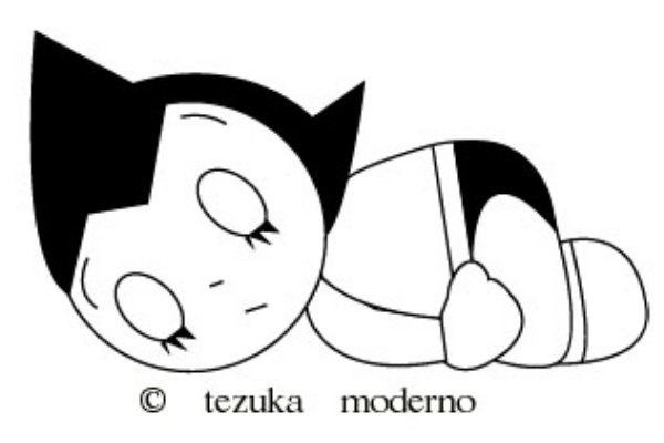 イラストレーター練習 Tezuka Moderno 空いろ屋