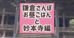 お散歩シーズン開幕。まずは鎌倉から。