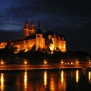 マイセンの夜景