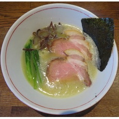 らー麺屋 バリバリジョニー＠行徳（千葉県）　「4種の地鶏の白湯ラーメン、ほか」