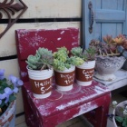 *【100均リメイク】鉢ポットをペイントでもっと可愛く♡*