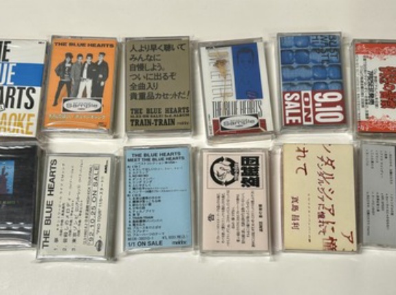 【3/26(木)J-ROCK中古入荷情報】ブルーハーツの超貴重なカセットテープがまとまって入荷！！