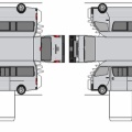 ペーパークラフト　トヨタ・ハイエースコミューター　200系 4型以降