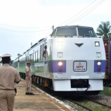 『【JR北】いざ戦場へ架ける橋!!キハ183スラントノーズ車4両ナムトク線入線試験(10月11日)』の画像