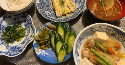 クリム、トライアル＆鶏のすき煮