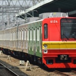『メトロ6000系6124F全検出場も2度目の試運転(6月13日)』の画像