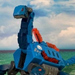 ガッツポーズで日が沈む