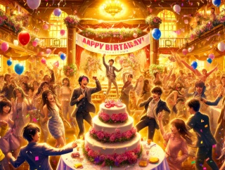 【決定的瞬間】ジャニーさんの誕生日会、めちゃくちゃ楽しそうｗｗｗｗｗｗｗｗｗ